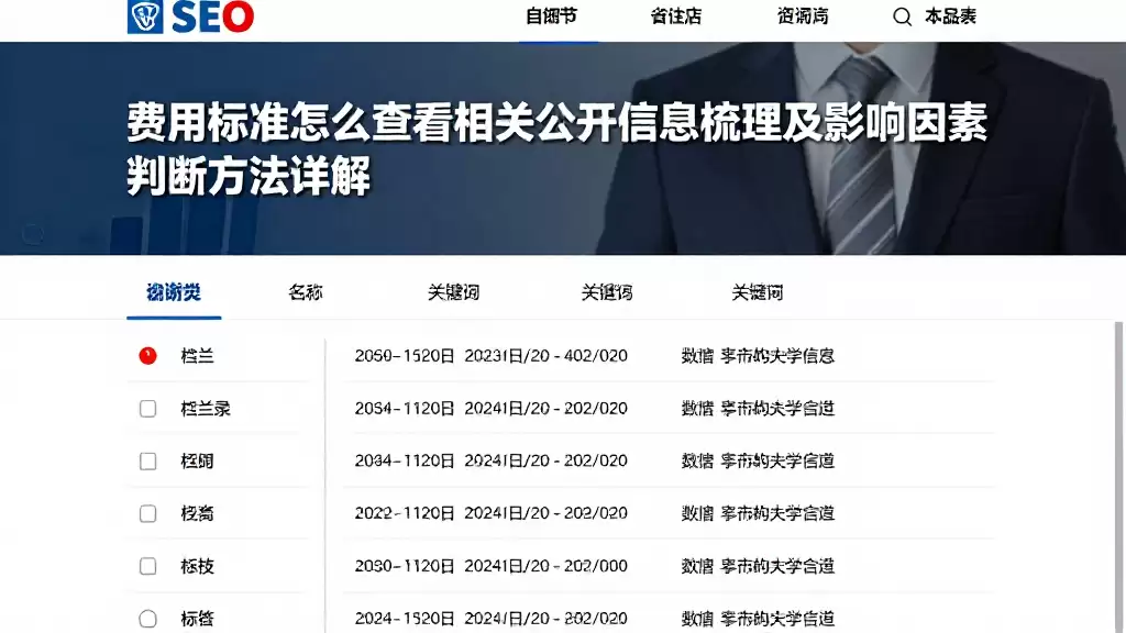 费用标准怎么查看相关公开信息梳理及影响因素判断方法详解